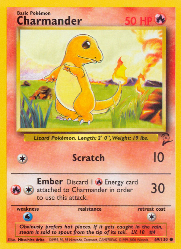 Base Set 2 Charmander #69/130